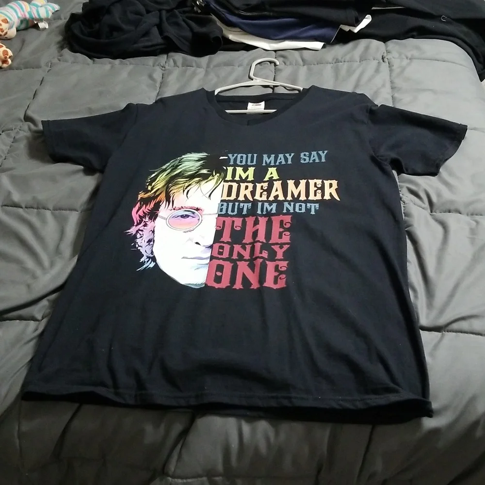 John Lennon blue tee shirt - Picture 2 of 4